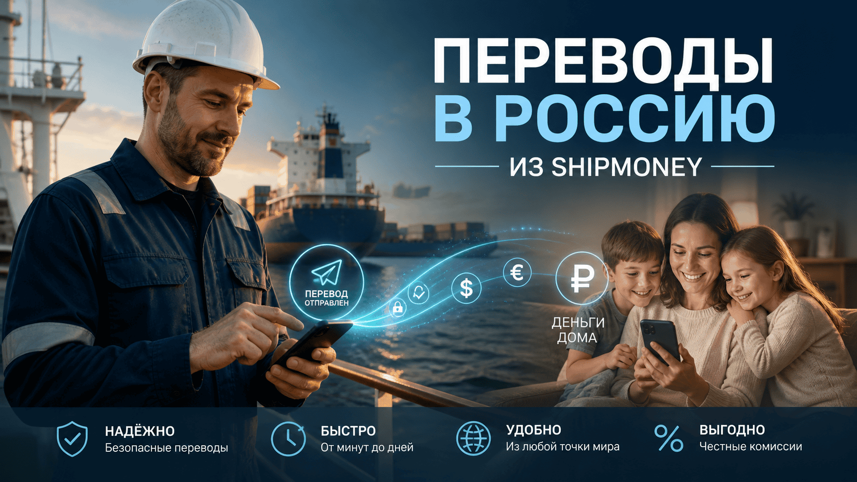 Переводы в Россию из ShipMoney